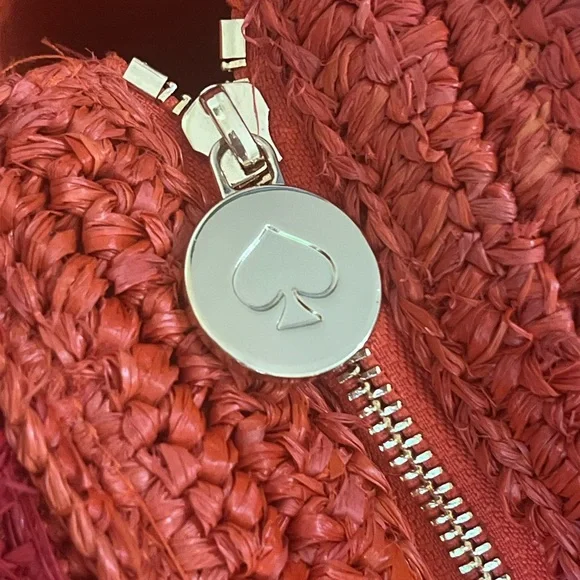 NWT Kate Spade Red/Orange Tote Bag - Picture 8 of 11